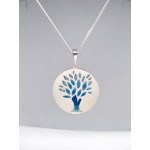 Collier olivier en argent