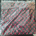 Keffieh palestinien Original noir et rouge