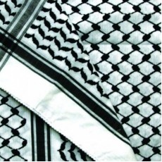 RUPTURE DE STOCK // Keffieh Palestinien Original noir et blanc (enfant) RUPTURE DE STOCK // Keffieh Palestinien Original noir et blanc (enfant)
